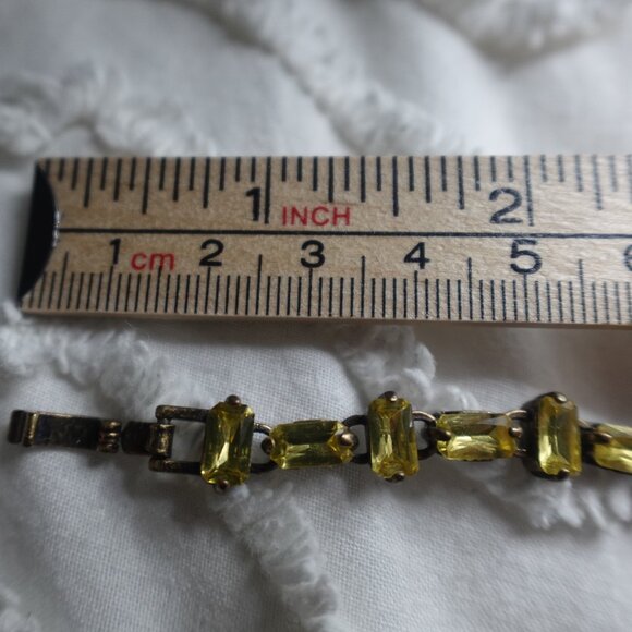 J. Crew  Vintage citrine stone necklace - Picture 10 of 11